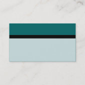 Farbtex verbannt - Aquamarin Visitenkarte (Rückseite)