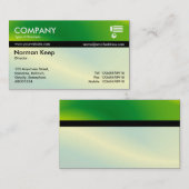 Farbtex verbannt - Grüne Welle Visitenkarte (Vorne/Hinten)