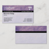 Farbtex verbannt - Lila Planet Visitenkarte (Vorne/Hinten)