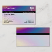 Farbtex verbannt - subtile Farben Visitenkarte (Vorne/Hinten)