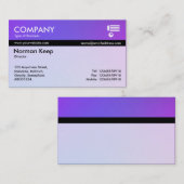 FarbTex verbannt - weiche Farbradien Visitenkarte (Vorne/Hinten)