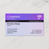 FarbTex verbannt - weiche Farbradien Visitenkarte (Vorderseite)