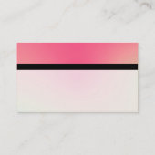 FarbTex verbannt - weiche Farbverläufe Visitenkart Visitenkarte (Rückseite)