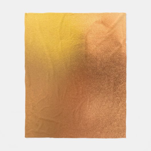 Farbtextur aus Gold oder Folie abstrakt, und Fleecedecke (Vorderseite)