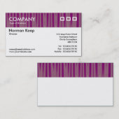 Farbtexturierte Header - Drapery 06 Visitenkarte (Vorne/Hinten)