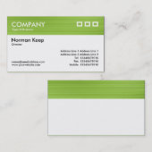 Farbtexturierter Header - grün gestrichen Visitenkarte (Vorne/Hinten)