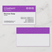 Farbtexturierter Header - Lila Tex Visitenkarte (Vorne/Hinten)