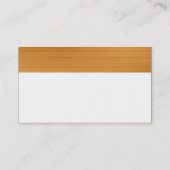 Farbtexturierter Kopf - Ochsenbürste Visitenkarte (Rückseite)