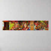 Farbtherapie Mural @ Zazzle Poster (Vorne)