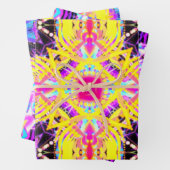 Farbtherapie Wrapping Paper Flat Sheet Set 3 Geschenkpapier Set (Beispiel)