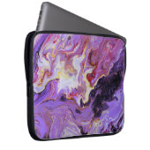Farbton Acrylfarbe, abstrakt. Laptopschutzhülle (Vorne Rechts)