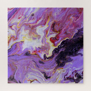 Farbton Acrylfarbe, abstrakt. Puzzle
