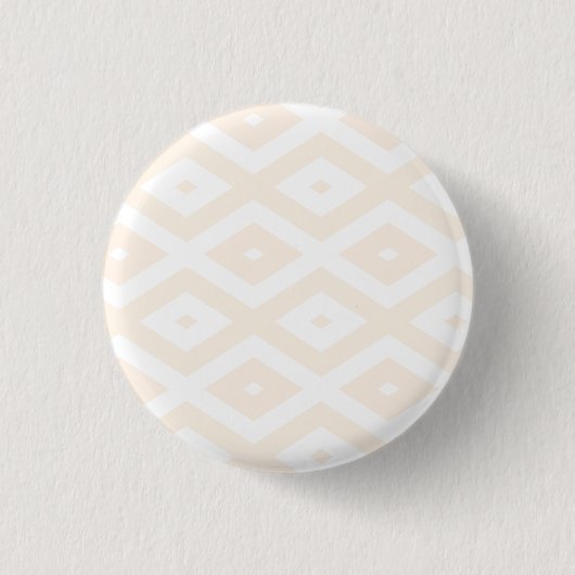 Farbton Beige und Weiß Button (Vorderseite)