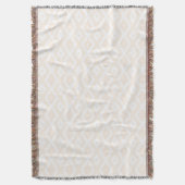 Farbton Beige und Weiß Decke (Vorderseite Vertikal)