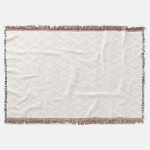 Farbton Beige und Weiß Decke
