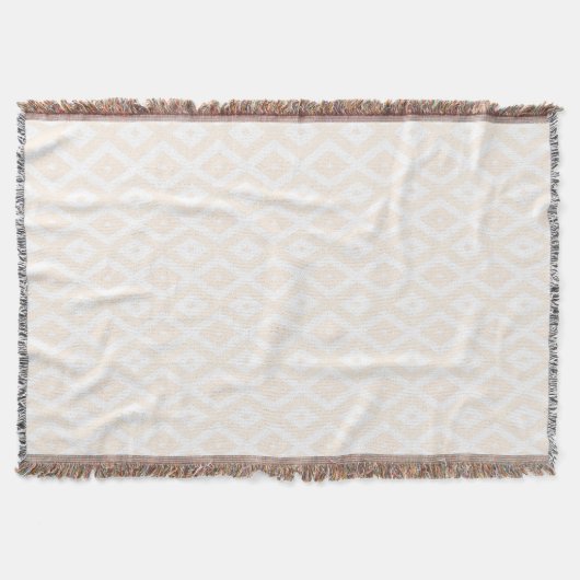 Farbton Beige und Weiß Decke (Vorderseite)