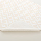 Farbton Beige und Weiß Sherpadecke (3/4)