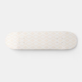 Farbton Beige und Weiß Skateboard (Horizontal)