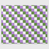 Farbton für Genderqueere, pattergeschütztes Papier Geschenkpapier (Flach)