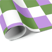 Farbton für Genderqueere, pattergeschütztes Papier Geschenkpapier (Rolleneckpunkt)