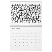 Farbton-Kalender Kalender (Mär 2027)