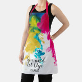 Farbton, lebend und Gelassen - wirbelnde Farbstoff Schürze (InSitu)