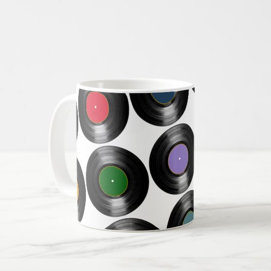 Farbton-Platten Kaffeetasse (Vorderseite Links)