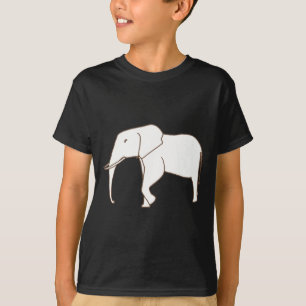 Farbton-Shirts - gehendes Konturzeichnen des T-Shirt