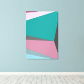 Farbtöne_03 Canvas-Druck Leinwanddruck (Insitu (Holzboden))