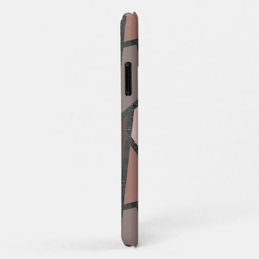 Farbtöne aus braunem Glasmuster Case-Mate iPhone Hülle (Hinten/Rechts)