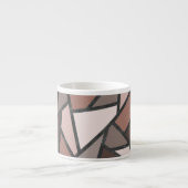 Farbtöne aus braunem Glasmuster Espressotasse (Vorderseite)