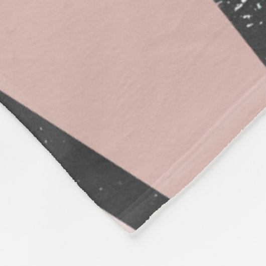 Farbtöne aus braunem Glasmuster Fleecedecke (Ecke)