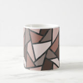 Farbtöne aus braunem Glasmuster Kaffeetasse (Mittel)