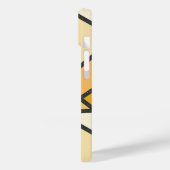 Farbtöne aus gelbem Glasmuster Case-Mate iPhone Hülle (Rückseite / Links)