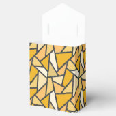 Farbtöne aus gelbem Glasmuster Geschenkschachtel (Geöffnet)