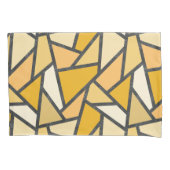 Farbtöne aus gelbem Glasmuster Kissenbezug (Vorderseite)