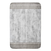 Farbtöne aus grauem Marmor und Streifen Badematte (Vorderseite Vertikal)