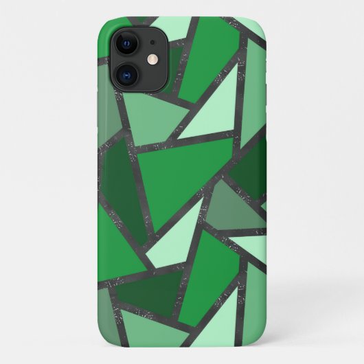Farbtöne aus grün gefärbtem Glas Case-Mate iPhone Hülle (Rückseite)