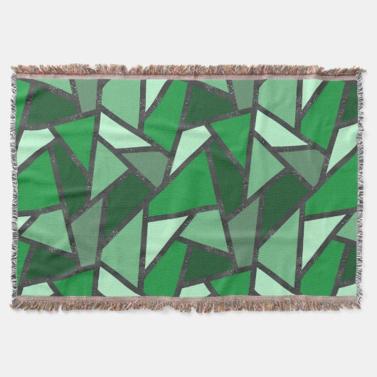 Farbtöne aus grün gefärbtem Glas Decke (Vorderseite)