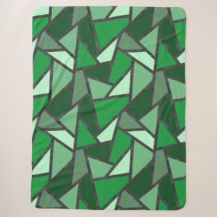 Farbtöne aus grün gefärbtem Glas Sherpadecke