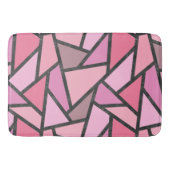 Farbtöne aus Korallenglas Badematte (Vorderseite)