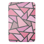 Farbtöne aus Korallenglas Badematte (Vorderseite Vertikal)