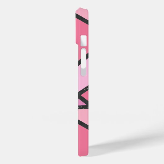 Farbtöne aus Korallenglas Case-Mate iPhone Hülle (Rückseite / Links)