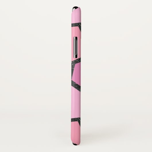 Farbtöne aus Korallenglas Case-Mate iPhone Hülle (Hinten/Rechts)