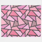 Farbtöne aus Korallenglas Fleecedecke (Vorderseite (Horizontal))