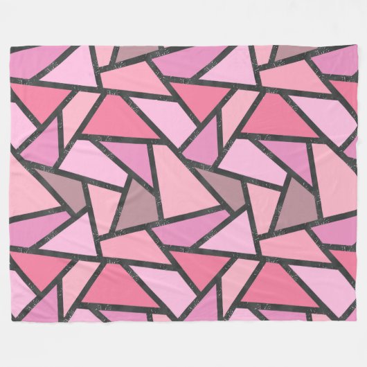 Farbtöne aus Korallenglas Fleecedecke (Vorderseite (Horizontal))