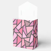 Farbtöne aus Korallenglas Geschenkschachtel (Geöffnet)