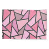 Farbtöne aus Korallenglas Kissenbezug (Rückseite)