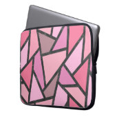 Farbtöne aus Korallenglas Laptopschutzhülle (Vorderseite Links)