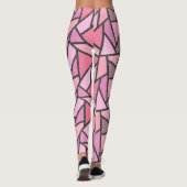 Farbtöne aus Korallenglas Leggings (Rückseite)